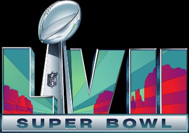 Image is emblem of Superbowl fifty-seven